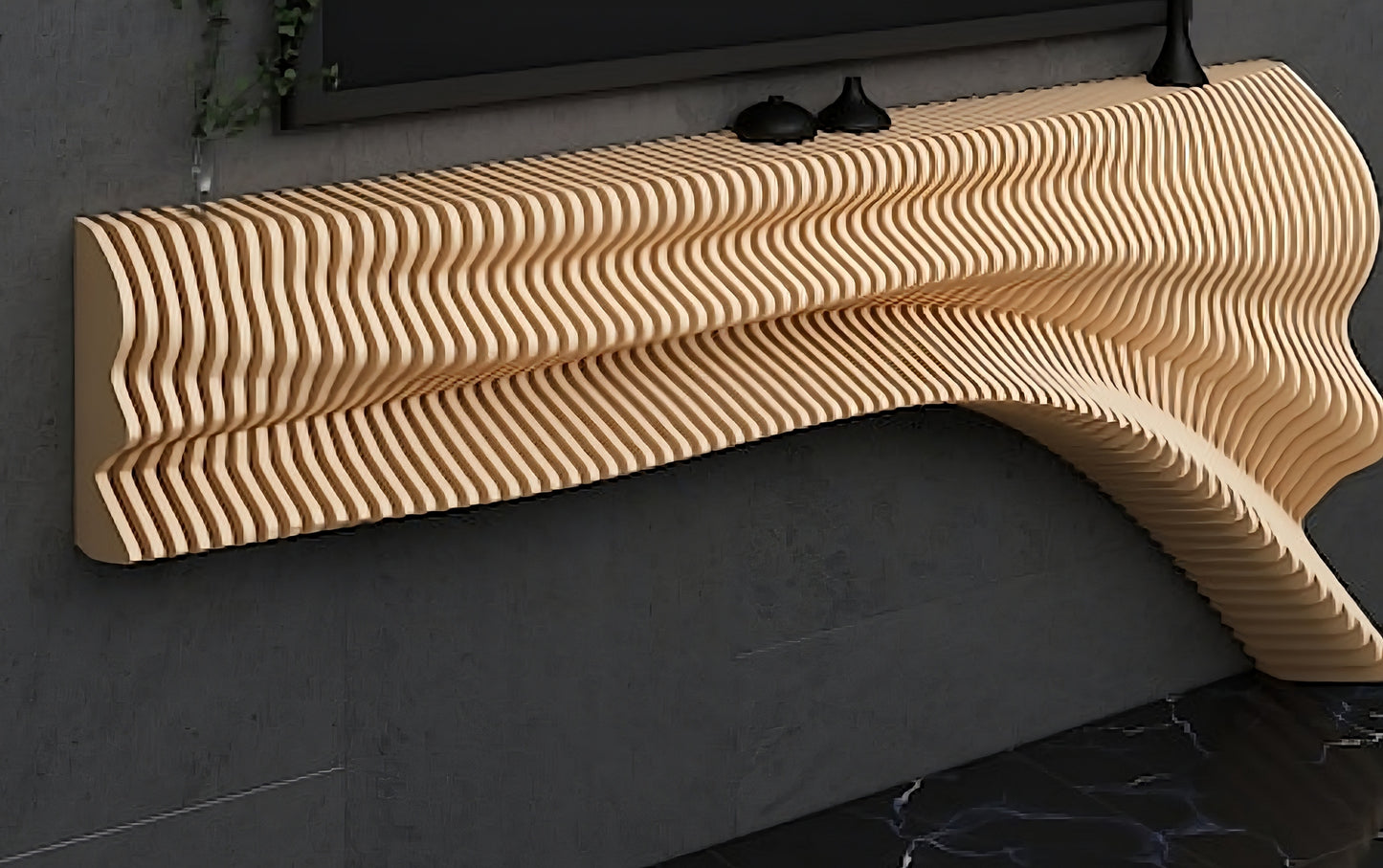 Vortex Console Shelf